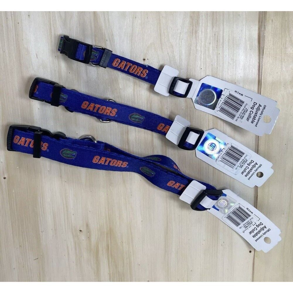 University of Florida Gators UF‎ NCAA Dog Collar Size Medium NWT